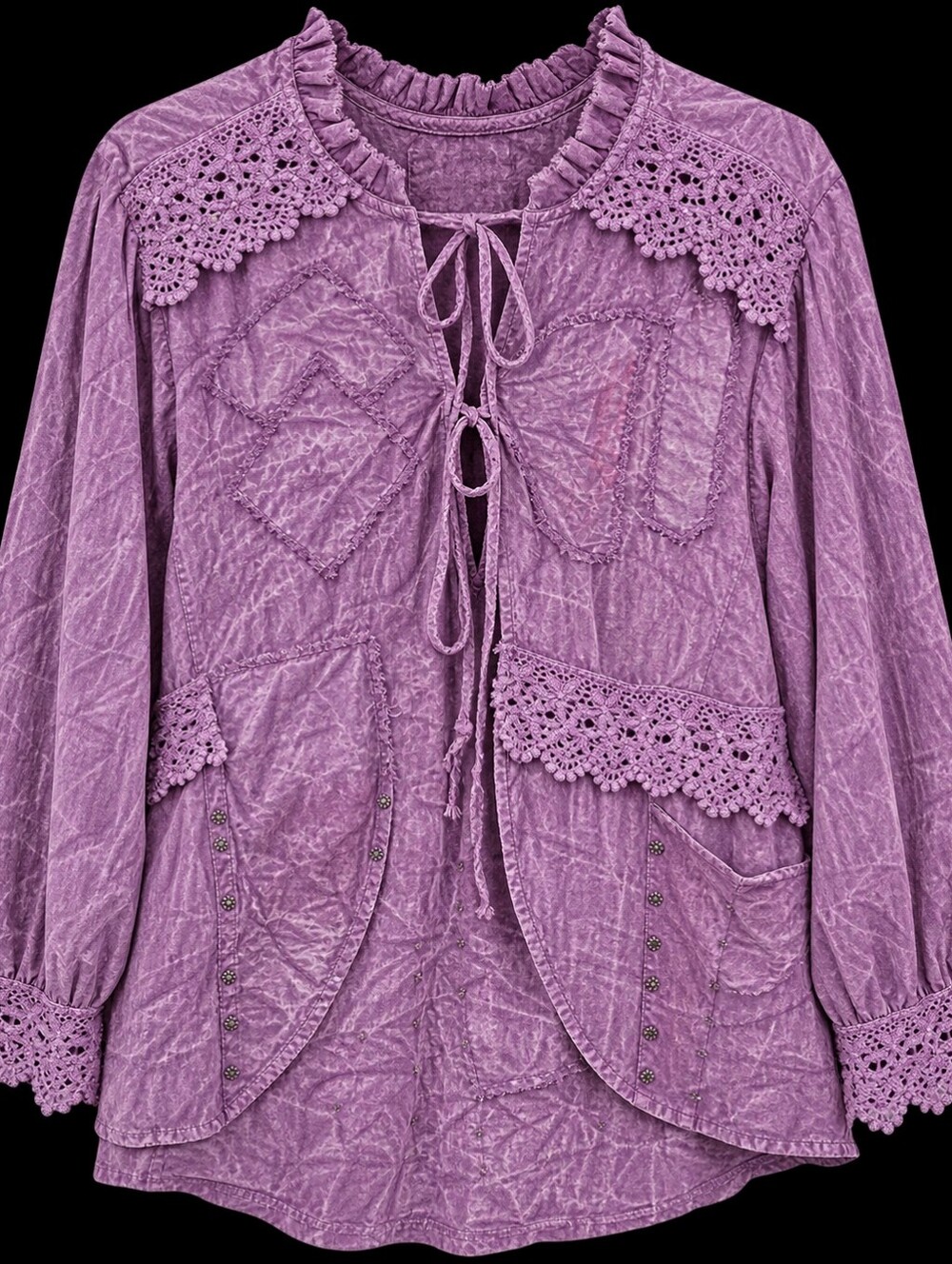 #1933 A Rare Bird Purple Majesty